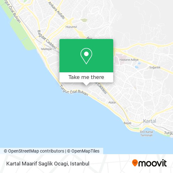 Kartal Maarif Saglik Ocagi map