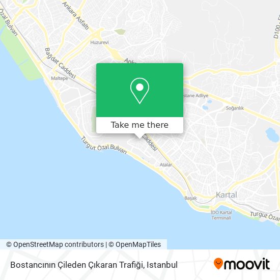 Bostancının Çileden Çıkaran Trafiği map