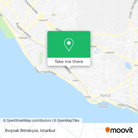 Boşnak Börekçisi map