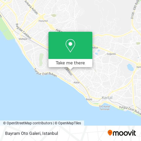 Bayram Oto Galeri map