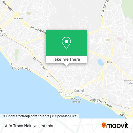 Alfa Trans Nakliyat map