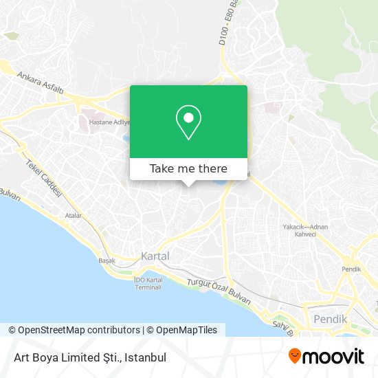 Art Boya Limited Şti. map