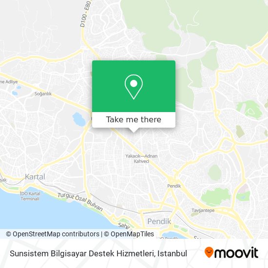 Sunsistem Bilgisayar Destek Hizmetleri map