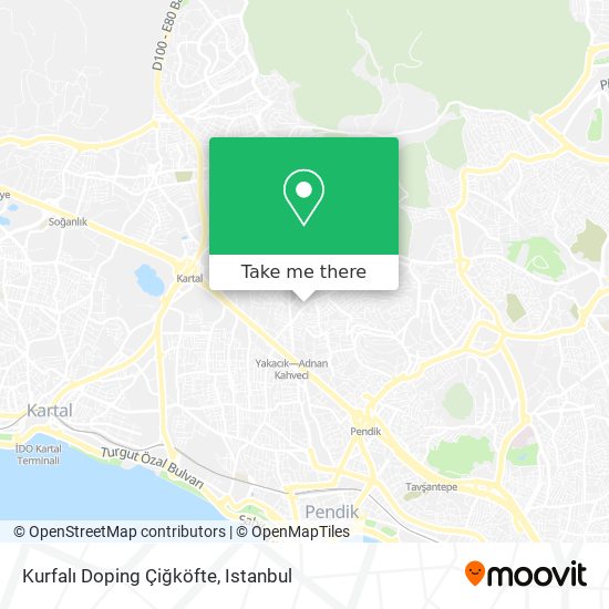 Kurfalı Doping Çiğköfte map