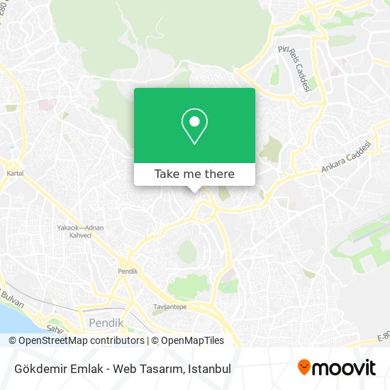 Gökdemir Emlak - Web Tasarım map