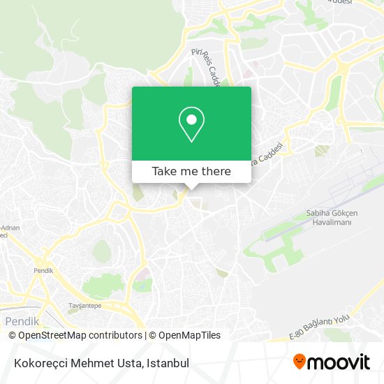 Kokoreçci Mehmet Usta map