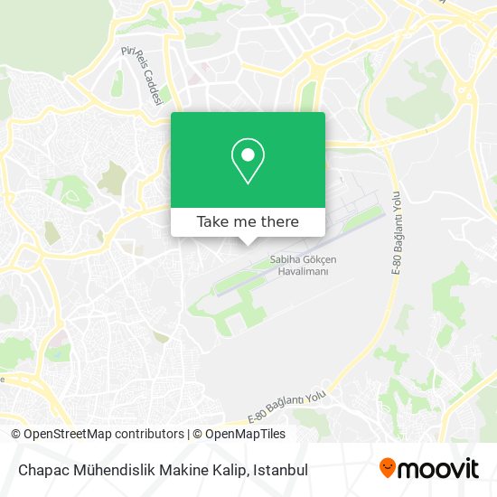 Chapac Mühendislik Makine Kalip map