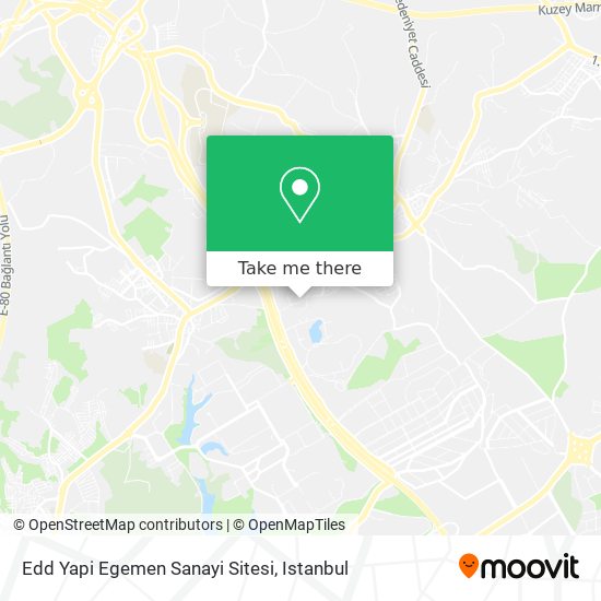 Edd Yapi Egemen Sanayi Sitesi map