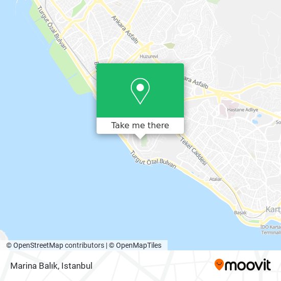 Marina Balık map