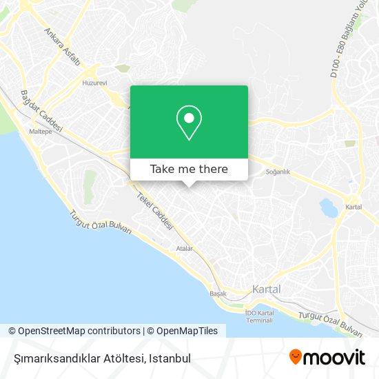 Şımarıksandıklar Atöltesi map