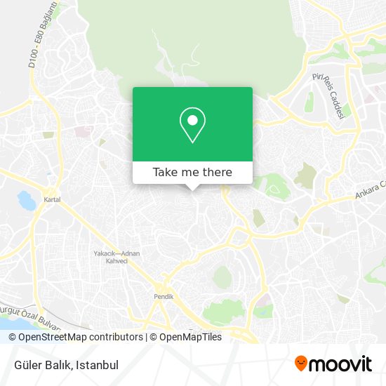 Güler Balık map
