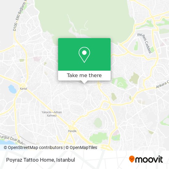 Poyraz Tattoo Home map