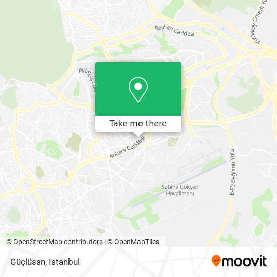 Güçlüsan map