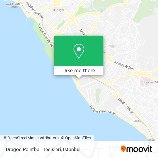 Dragos Paintball Tesisleri map