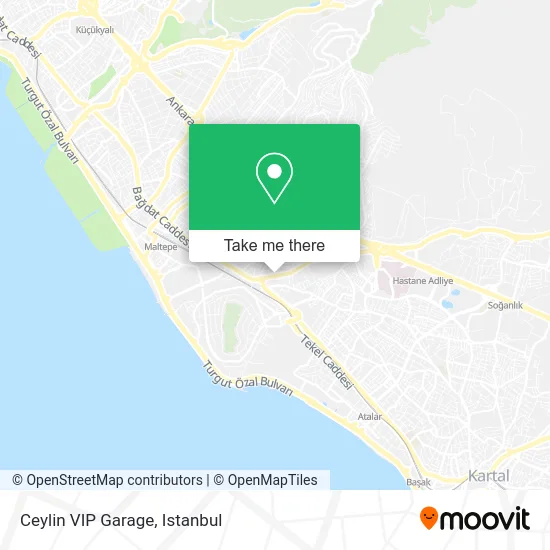 Ceylin VIP Garage map