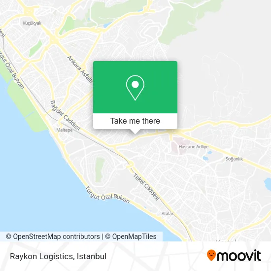 Raykon Logistics map