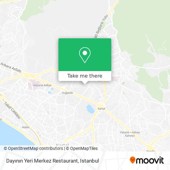 Dayının Yeri Merkez Restaurant map