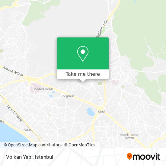 Volkan Yapı map