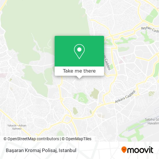 Başaran Kromaj Polisaj map