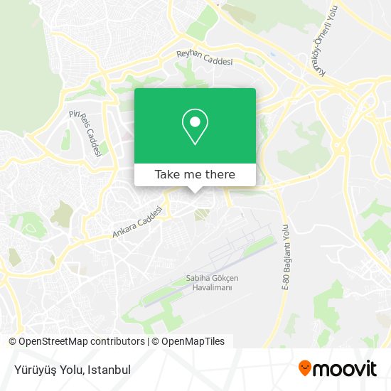 Yürüyüş Yolu map
