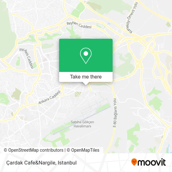 Çardak Cafe&Nargile map