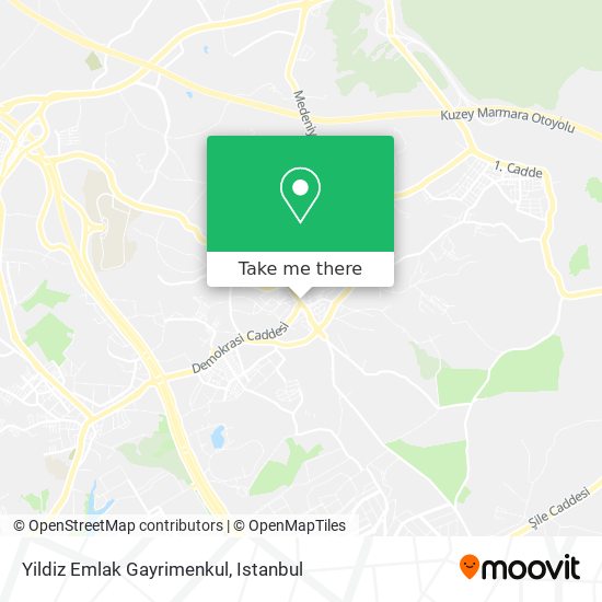 Yildiz Emlak Gayrimenkul map