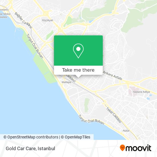 Gold Car Care map