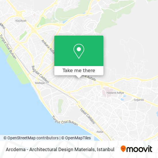 Arcdema - Architectural Design Materials map