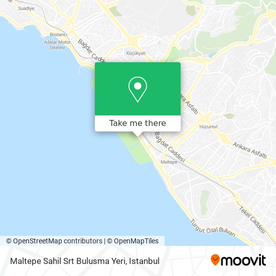 Maltepe Sahil Srt Bulusma Yeri map