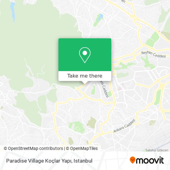Paradise Village Koçlar Yapı map