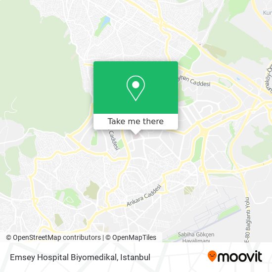 Emsey Hospital Biyomedikal map