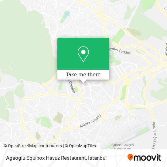 Agaoglu Equinox Havuz Restaurant map