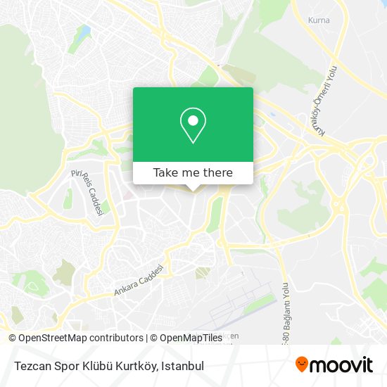 Tezcan Spor Klübü Kurtköy map