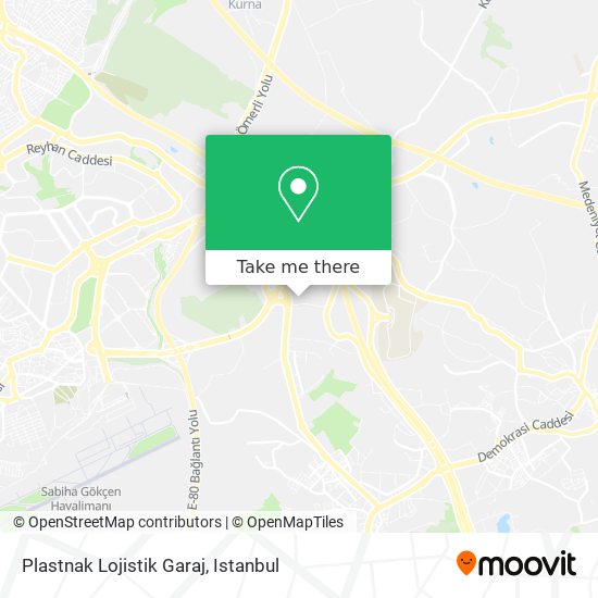 Plastnak Lojistik Garaj map