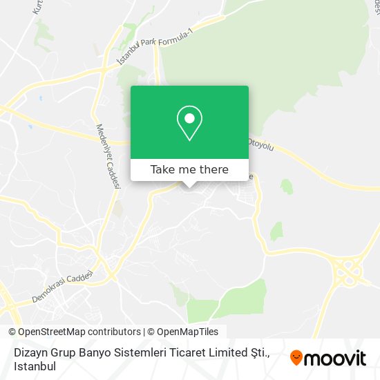 Dizayn Grup Banyo Sistemleri Ticaret Limited Şti. map