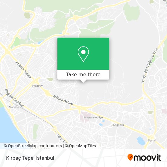 Kirbaç Tepe map