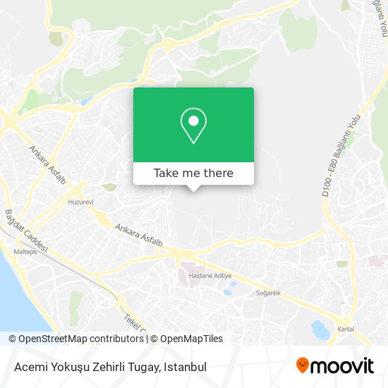 Acemi Yokuşu Zehirli Tugay map