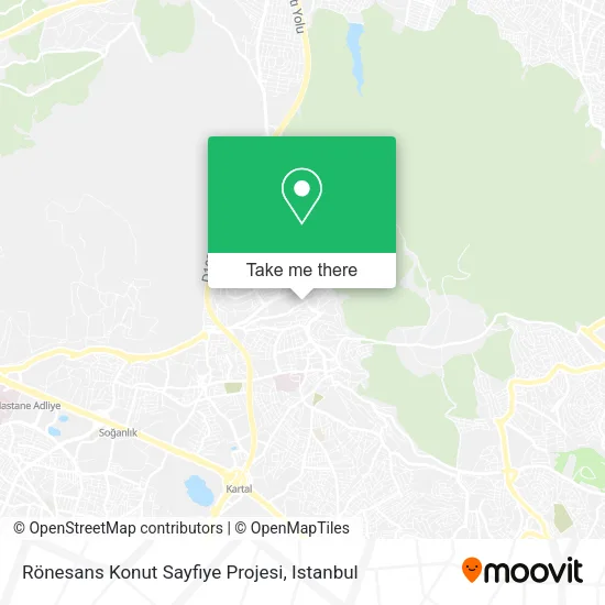 Rönesans Konut Sayfiye Projesi map