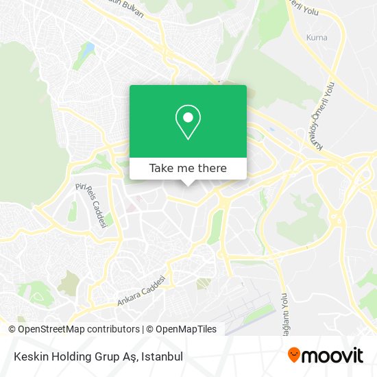 Keskin Holding Grup Aş map