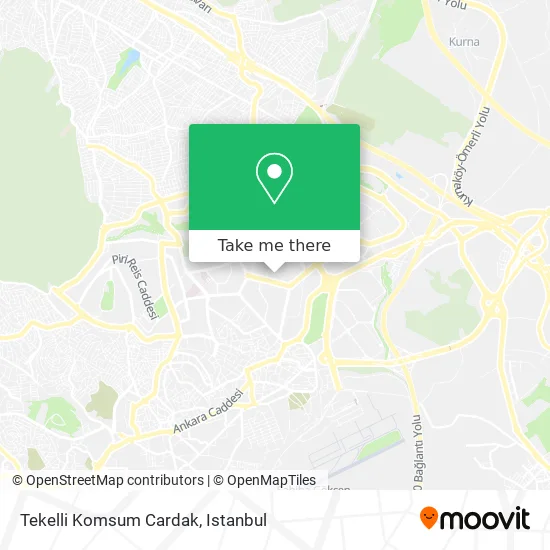 Tekelli Komsum Cardak map