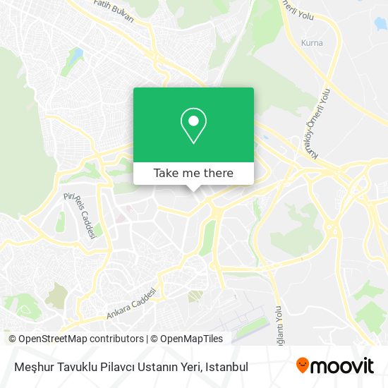 Meşhur Tavuklu Pilavcı Ustanın Yeri map