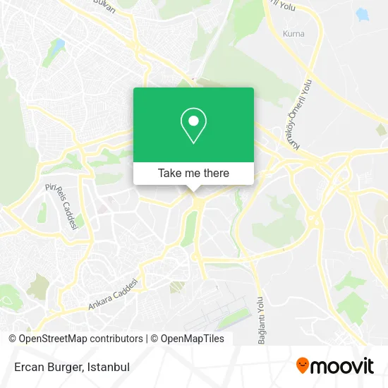 Ercan Burger map