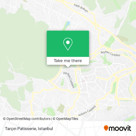Tarçın Patisserie map