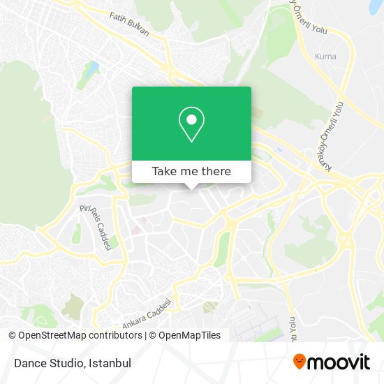 Dance Studio map