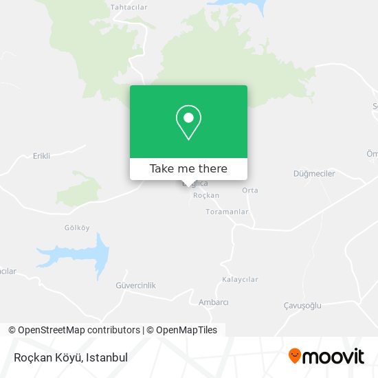 Roçkan Köyü map
