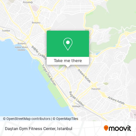 Daştan Gym Fitness Center map