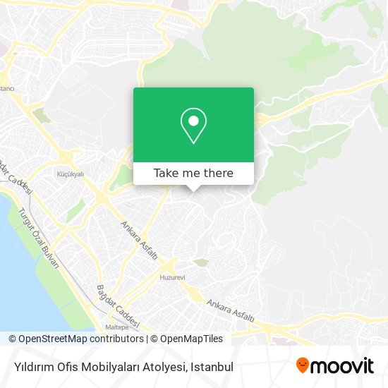 Yıldırım Ofis Mobilyaları Atolyesi map