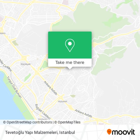 Tevetoğlu Yapı Malzemeleri map