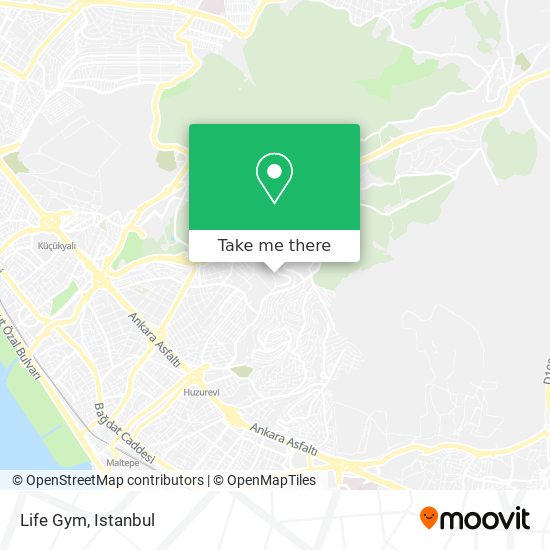 Life Gym map