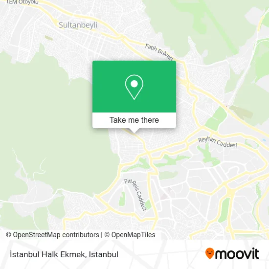 İstanbul Halk Ekmek map